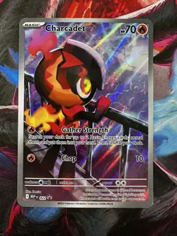 CHARCADET 2025 POKEMON MEGA EVOLUTION BLACK STAR PROMO HOLO D 022 Q0646 - Image 1