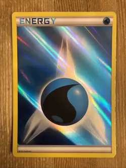 Water Energy REVERSE HOLO RARE 2013 Pokemon Black and White HP - Image 1