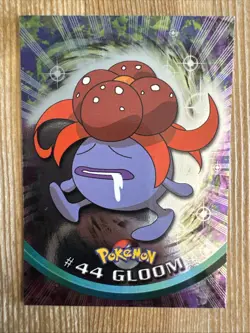 Pokemon - Gloom #44 Holo Foil - Topps TV Animation Blue Logo NM - Image 1