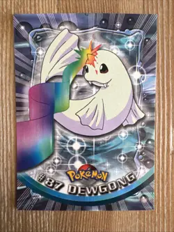 2000 Topps Pokemon #87 Dewgong TV Animation Series 2 Blue Logo non holo NM - Image 1