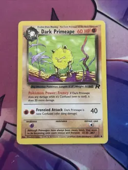 Dark Primeape 43/82 Team Rocket Regular Uncommon-Pokemon TCG - HP - Image 1