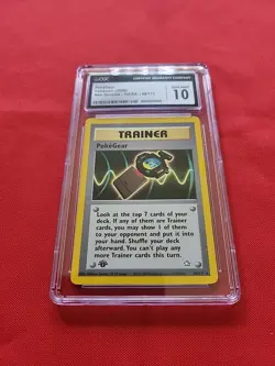GEM MINT Pokemon: PokeGear #88/111 1st Edition Neo Genesis 2000 - CGC 10 - A62 - Image 3