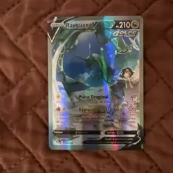 2021 Pokemon SWSH Evolving Skies Rayquaza V #194/203 - Image 1