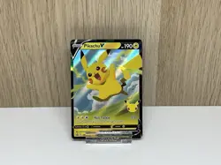 Pikachu V SWSH143 - Pokemon Celebrations Promo - NM - Image 1
