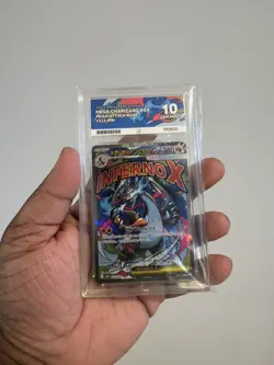 Pokemon TCG - Mega Dream - Mega Charizard X ex 223/193 - ACE 10 Graded Slab - Image 1