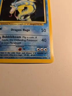 Pokemon TCG - Gyarados - 6/102 - Holo Rare - Base Set Unlimited LP+ - Image 2
