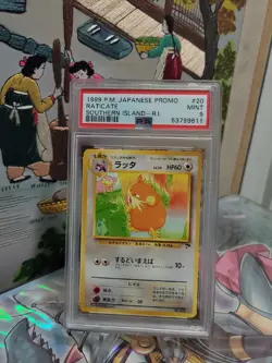 PSA 9 Raticate Southern Islands Promo 6/18 2001 WOTC Pokemon - Image 1
