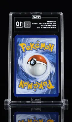 Pokemon Jellicent ex 168/086 SV: White Flare Illustration Rare TAG 10 Holo 2025 - Image 2