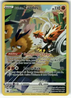Galarian Zapdos SWSH283 SWSH: Sword & Shield Promo Cards NM Pokemon Card TCG - Image 1