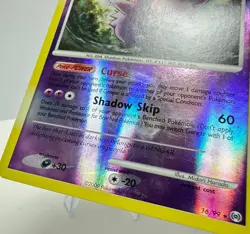 Pokemon TCG Gengar 16/99 - Arceus - 2007 - Reverse Holo LP - Image 2
