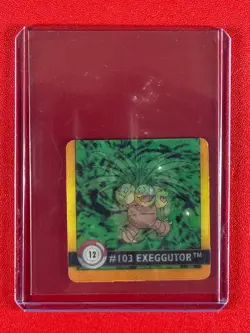 1999 ArtBox Pokemon Action Flipz Premier Edition Exeggcute / Exeggutor #12 - Image 1