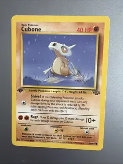 CUBONE - 50/64 - JUNGLE - 1ST EDITION - 1999 - POKEMON - VINTAGE - Image 1
