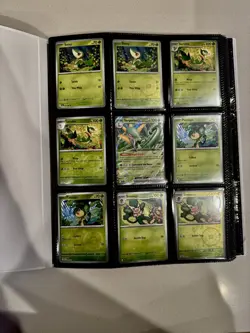 Pokemon Scarlet & Violet Black Bolt Base Master Set Binder w/ Rev. Holos - Image 2