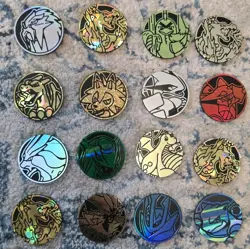 Lot of 44x Official Pokemon TCG Coins - Image 2