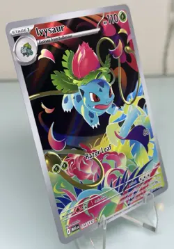 Pokemon TCG Ivysaur 134/132 Illustration Rare Mega Evolution Full Art - Image 2