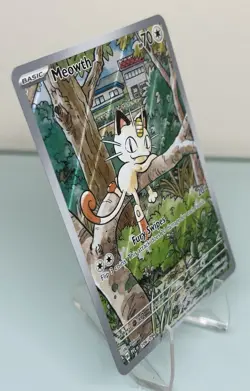 Pokemon TCG Phantasmal Flames Meowth 106/094 Full Art English NM - Image 2