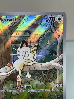 Pokemon TCG Phantasmal Flames Meowth 106/094 Full Art English NM - Image 4