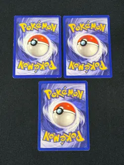 x3 Pokemon TCG Mewtwo 3 Non Holo Black Star Promo WOTC LP - Image 2