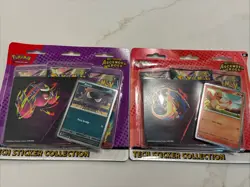 Pokemon TCG Ascended Heroes Tech Sticker Collection Charmander & Gastly 6 Packs - Image 1