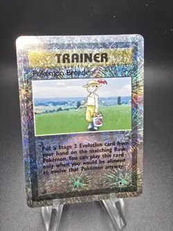 Pokemon Breeder 102/110 - Legendary Collection Reverse Holo MP English - Image 2