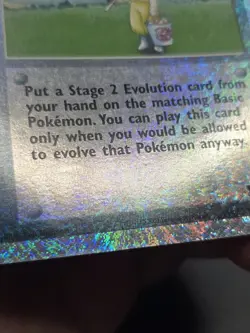 Pokemon Breeder 102/110 - Legendary Collection Reverse Holo MP English - Image 4