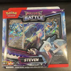 Pokemon TCG Rival Battle Deck Steven - New and Sealed - Image 1
