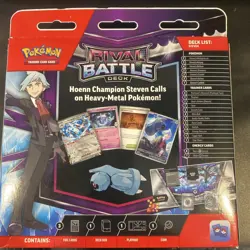Pokemon TCG Rival Battle Deck Steven - New and Sealed - Image 3