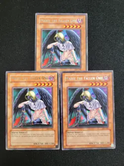 YuGiOh TCG 3 x Marie the Fallen One - LON-046 - Rare - Unlimited Edition LP-MP - Image 1