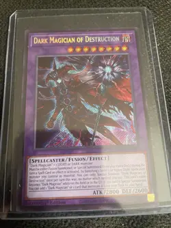 Dark Magician of Destruction - MZMU-EN011 - Secret Rare - 1st Edition NM Yugioh - Image 1