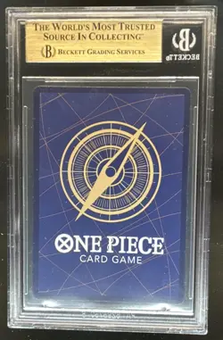 2025 One Piece Carrying on Will Monkey D Luffy Alt Art #OP13-118 BGS 10 Pristine - Image 2