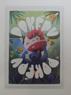 Pokepu v2 - Dewy (Dewgong) 37/77 - Derpy Pokemon Parody / Fan Art Card - Image 2
