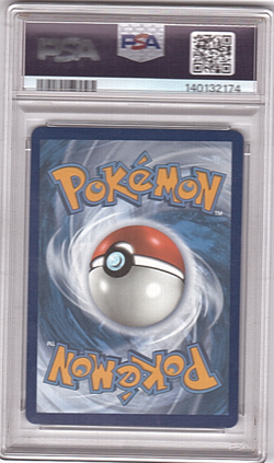 PSA 9 MINT Celebi V 245/264 Alternate Art SWSH08 Fusion Strike Pokemon Card - Image 2