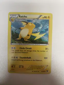 Raichu - 43/146 - Pokemon XY Base Set Holo Rare Card HP - Image 1