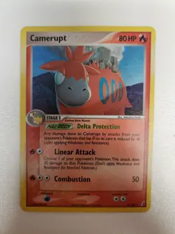Pokemon Card - Camerupt Crystal Guardians 3/100 Holo Rare MP - Image 1