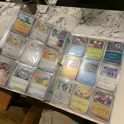 Pokemon Binder Collection 600+ Cards! Holos Reverse Holos Read - Image 3