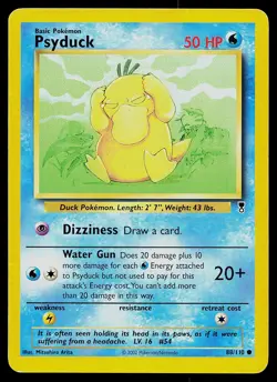 Pokemon Legendary Collection 88/110 Psyduck Pokemon Card - Image 1