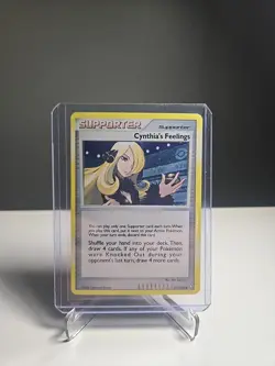 Cynthia's Feelings 131/146 Legends Awakened Pokemon Card Holo Promo Exclusive LP - Image 1