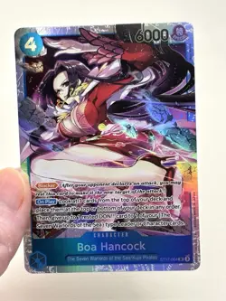 One Piece CCG Boa Hancock Super Rare Card ST17-004 Starter Deck Mint Condition - Image 1
