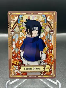 Sasuke Uchiha SPECIAL EDITION NRSA01-SP-002L5 Naruto Kayou Card (ENGLISH) - Image 1