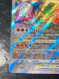 Charizard VSTAR SWSH262 UPC Black Star PROMO Alt Art Pokemon Card NEAR MINT #V4 - Image 2