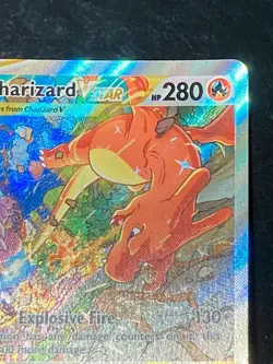 Charizard VSTAR SWSH262 UPC Black Star PROMO Alt Art Pokemon Card NEAR MINT #V4 - Image 4