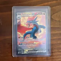 Pokemon TCG Salamence EX Full Art Card Journey Together 187/159 Mint Condition! - Image 1