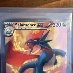 Pokemon TCG Salamence EX Full Art Card Journey Together 187/159 Mint Condition! - Image 3