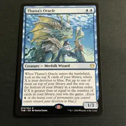 MTG Thassa's Oracle #73 THB Theros Beyond Death Regular Rare NM Magic Card - Image 1