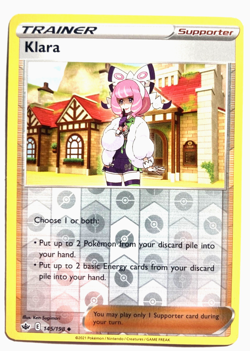 Pokemon Klara Trainer + FREE extra Rare card! - Image 1