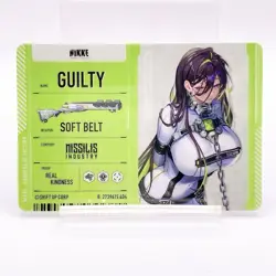Guilty NIKKE The Goddess of Victory Metallic Pass Collection Ver.2 Cards Bandai - Image 1