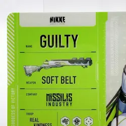 Guilty NIKKE The Goddess of Victory Metallic Pass Collection Ver.2 Cards Bandai - Image 2