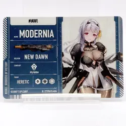 Modernia NIKKE The Goddess of Victory Metallic Pass Collection Ver.2 Cards Japan - Image 1