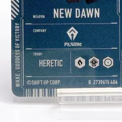 Modernia NIKKE The Goddess of Victory Metallic Pass Collection Ver.2 Cards Japan - Image 5