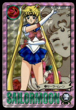 Sailor Moon 129 Prism Holo Bandai Carddass Japanese Sailor Moon Card ~ HP - Image 1